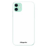 Odolné silikónové puzdro iSaprio - 4Pure - bílý - iPhone 11