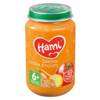 HAMI Príkrm mäsovo-zeleninový Zelenina s morkou a paradajkami 200g