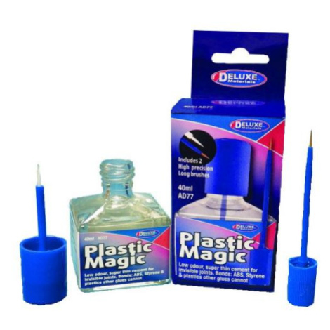 Plastic Magic bezfarebné lepidlo na plasty 40ml