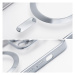 Silikónové puzdro na Apple iPhone 11 Electro Mag strieborné