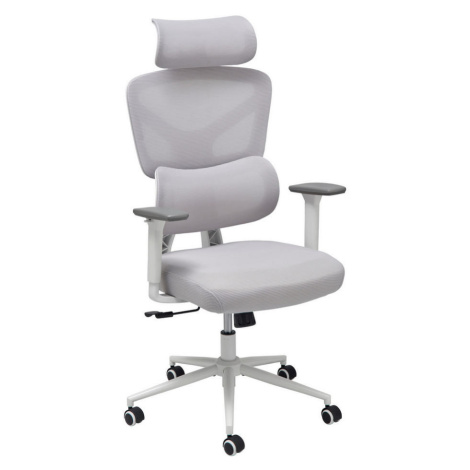 MID.YOU OTOČNÁ STOLIČKA, sieťovina, sivá