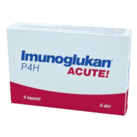 PLEURAN Imunoglukan P4H ACUTE 300 mg 5 kapsúl