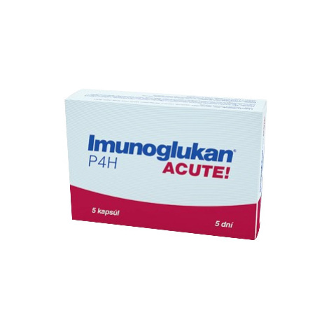 PLEURAN Imunoglukan P4H ACUTE 300 mg 5 kapsúl