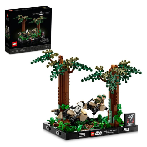 LEGO LEGO® Honička spídrů na planetě Endor™ – diorama 75353