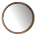 Estila Moderné zrkadlo Vita Naturale s dreveným rámom okrúhle 90cm