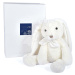 Plyšový zajačik Bunny White Les Preppy Chics Histoire d’ Ours biely 40 cm v darčekovom balení od