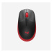 Logitech Wireless Mouse M190 Full-Size, red