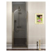 ANTIQUE sprchové dvere otočné, 800mm, pravé, ČÍRE sklo, bronz GQ1380RC