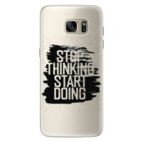 Silikónové puzdro iSaprio - Start Doing - black - Samsung Galaxy S7