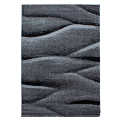 Kusový koberec Lucca 1840 black - 80x150 cm Ayyildiz koberce