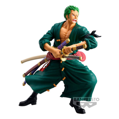 Banpresto One Piece DXF Grandline PVC Statue Roronoa Zoro 22 cm