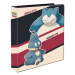 Ultra PRO Pokémon TCG: GS Snorlax Munchlax krúžkový Album na stránkové 9 kartové obaly