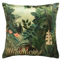 Scanquilt dekoračná obliečka na vankúš Art Velvet rousseau-jungle