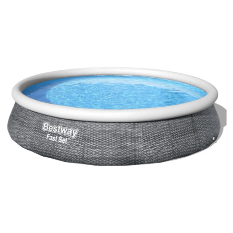 Bazén samonosný šedá ratan 3,96x0,84m s filtrací 57376 Bestway
