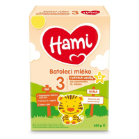 HAMI 3 Batoľacie mlieko s príchuťou vanilky od ukončeného 12. mesiaca 600 g