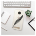 Plastové puzdro iSaprio - Writing By Feather - black - Lenovo Moto Z Play