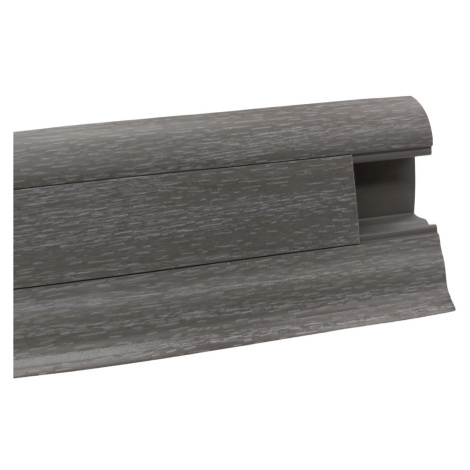 Soklová podlahová lišta SLK50 W647 Dub stirling, 2500x50x25 mm, šedá, Döllken
