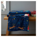 Červeno-modrá detská deka 170x130 cm Santa's Christmas Wonderland - Catherine Lansfield