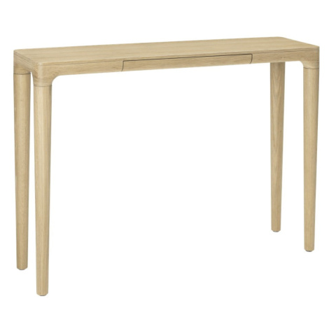 Konzolový stolík z dubového dreva v prírodnej farbe 12x110 cm Heart&#39;n&#39;Soul – UMAGE
