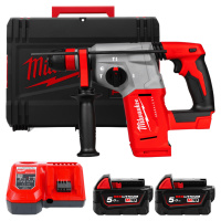 MILWAUKEE M18BLHX-502X M18 SDS-Plus vŕtacie kladivo 4-režimové s FIXTEC 4933478892