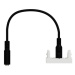 Unica - Mini jack audio 3,5 mm konektor, 1M, Biely