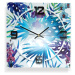 Nástenné akrylové hodiny Tropical Monstera Flex z6a-1-0, 30 cm