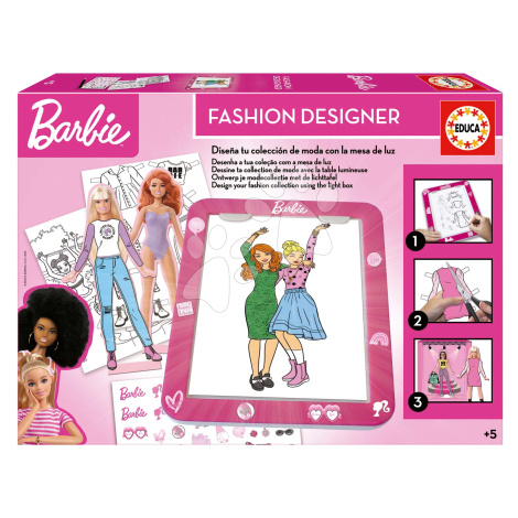 Kreatívne tvorenie s tabletom Fashion Designer Barbie Educa Vytvor si módne návrhy bábik 4 model