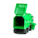 mamido Veľká zelená smetiarska elektrické autíčko s otvárací a pripínací kôš
