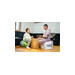 Taburet Štvorcový vzor - 40x40x40 cm