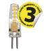 Emos LED žiarovka JC, 2W/22W G4, WW teplá biela, 210 lm, Classic, F