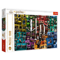 Trefl Puzzle 1500 - Svet Harryho Pottera