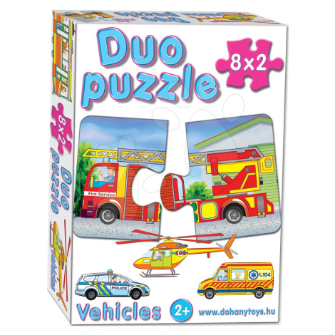 Dohány baby puzzle 2-obrázkové Duo Dopravné prostriedky 638-2 DOHÁNY