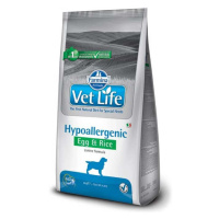 Farmina Vet Life dog hypoallergenic, egg & rice monoproteínové krmivo pre psy 2kg