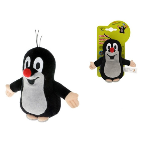 Krtko plyšový 12cm 0m + na karte Mikro Trading