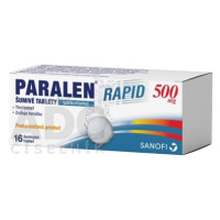 PARALEN RAPID 500 mg Pomarančová príchuť