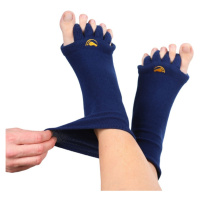 HAPPY FEET Adjustačné ponožky navy extra stretch veľkosť L