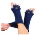 HAPPY FEET Adjustačné ponožky navy extra stretch veľkosť L