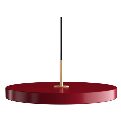 Červené LED závesné svietidlo s kovovým tienidlom ø 43 cm Asteria Medium – UMAGE