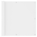 Balkónová zástena biela 90 × 500 cm oxfordská látka 134894