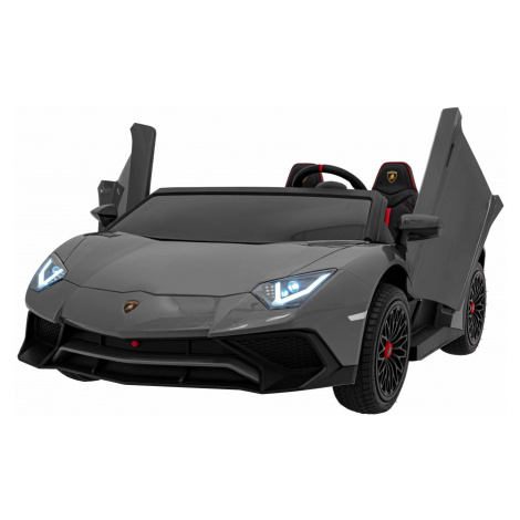 mamido  Elektrické autíčko Lamborghini Aventador SV Strong 200W 24V sivé