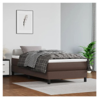 vidaXL Rám na boxspring posteľ, hnedý 80x200 cm, umelá koža