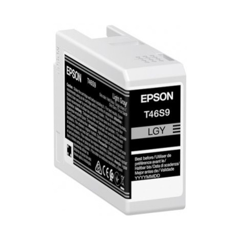 Epson T46S9 C13T46S900 světlá šedá (light gray) originální cartridge