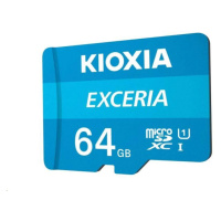 Karta microSD KIOXIA Exceria 64GB M203, UHS-I U1 Class 10