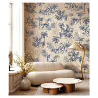 WALLCOLORS Power of Jungle Sepia wallpaper - tapeta POVRCH: Prowall Sand