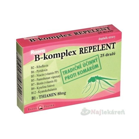 B - komplex REPELENT - RosenPharma, 25 ks