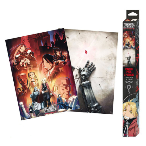 GBeye Fullmetal Alchemist Series 1 Posters 2-Pack 52 x 38 cm