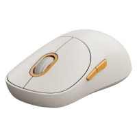 Xiaomi Wireless Mouse 3/Kancelárska/Optická/1 200 DPI/USB+BT/Biela