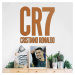 Drevený obraz loga - CR7 Cristiano Ronaldo