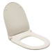 WC doska VitrA Sento duroplast taupe mat 120-020-009