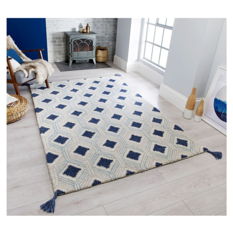 Kusový koberec Nappe Marco Blue - 200x290 cm Flair Rugs koberce